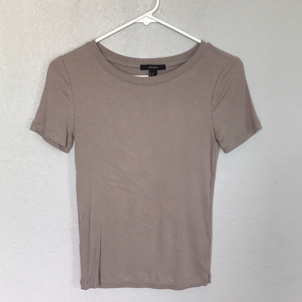Forever 21 ribbed tee
